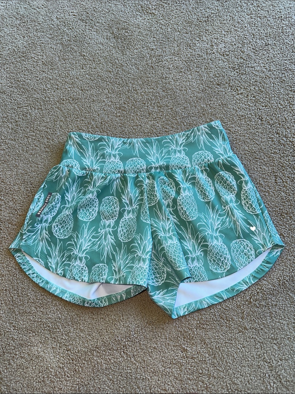 Love fitness shorts